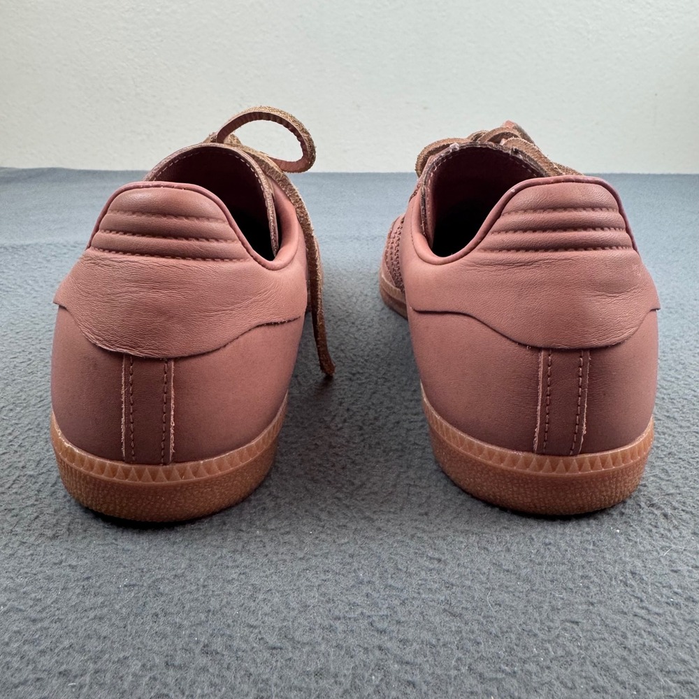 Adidas Humanrace Samba Mens 8.5 Terracotta Pharrell Williams IE7290 Leather Gum - Picture 4 of 8